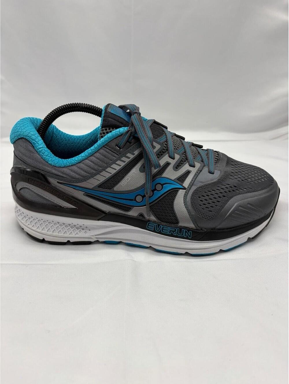 Saucony Women’s Redeemer ISO 2, Gray Running Shoes, Size 9.5 W EXCELLENT